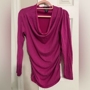 4/$15 Pink Magenta Valentines New York & Co Sweater size Large
